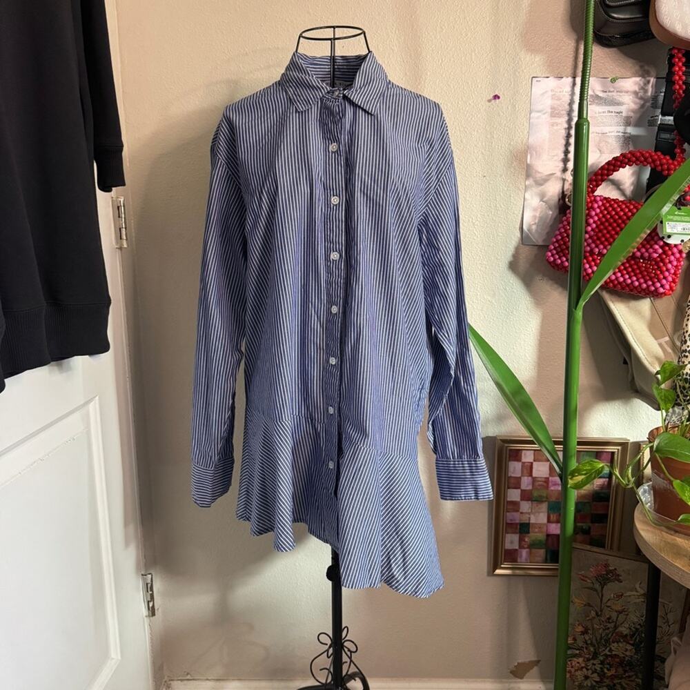 Veronica Beard Gilda Asymmetrical Shirt 6